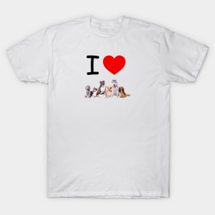 I HEART PUPPIES T-Shirt